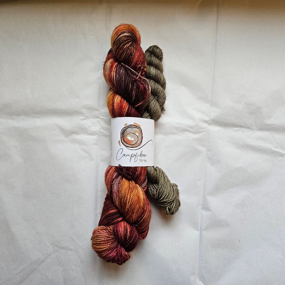 Yarn | Campfiber Yarns "It's Fall, Y'all" Sock Set